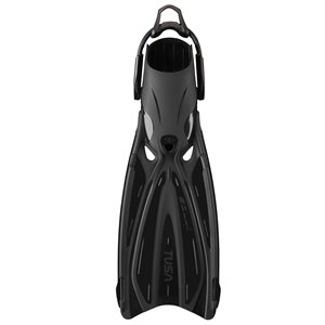 SOLLA FIN W / BUNGEE - EXTRA SMALL BLACK