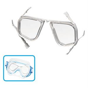 TUSA SPORT OPTICAL LENS -3.0 (PAIR ASSEMBLED WITH A FRAME)